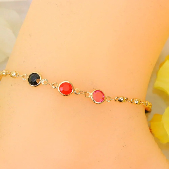 Minimalist Anklet, Sleek & Modern Design, Women’s Fashion, YC110462-A - Picture 1 of 10